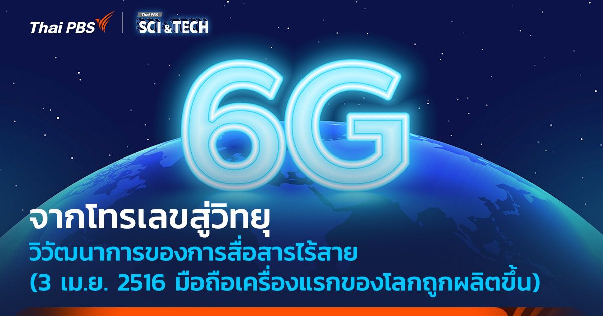 จากโทรเลขสู่วิทยุ : วิวัฒนาการของการสื่อสารไร้สาย