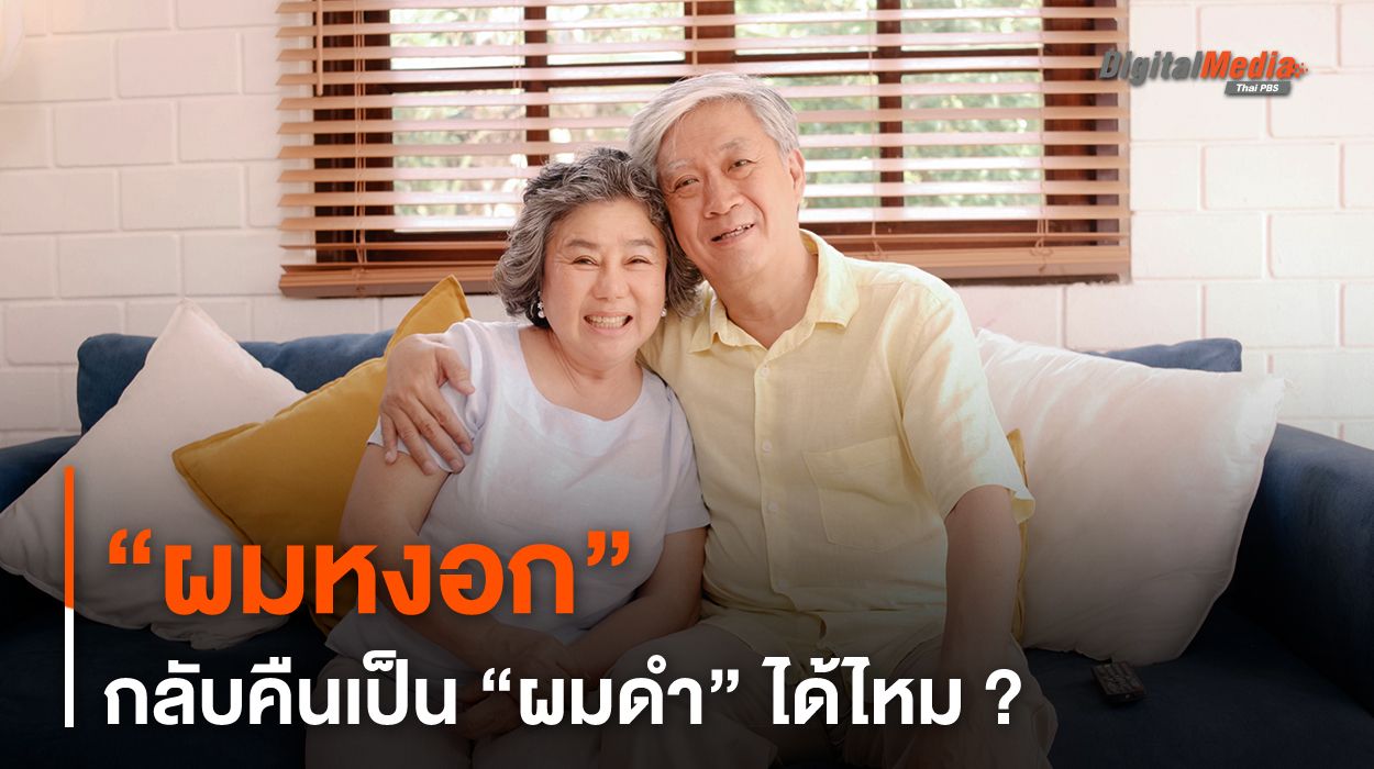 “ผมหงอก” กลับคืนเป็น “ผมดำ” ได้ไหม ?