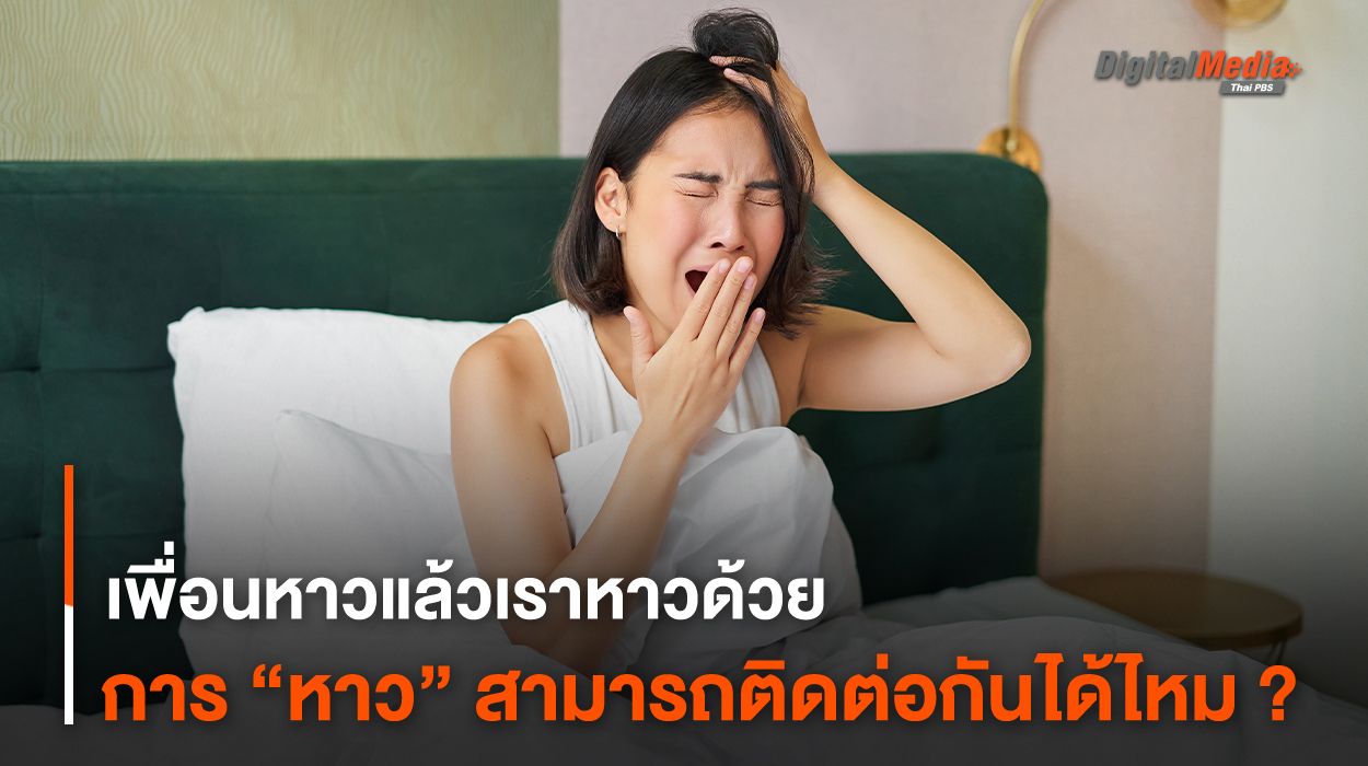 เพื่อนหาวแล้วเราหาวด้วย การ “หาว” สามารถติดต่อกันได้ไหม ?