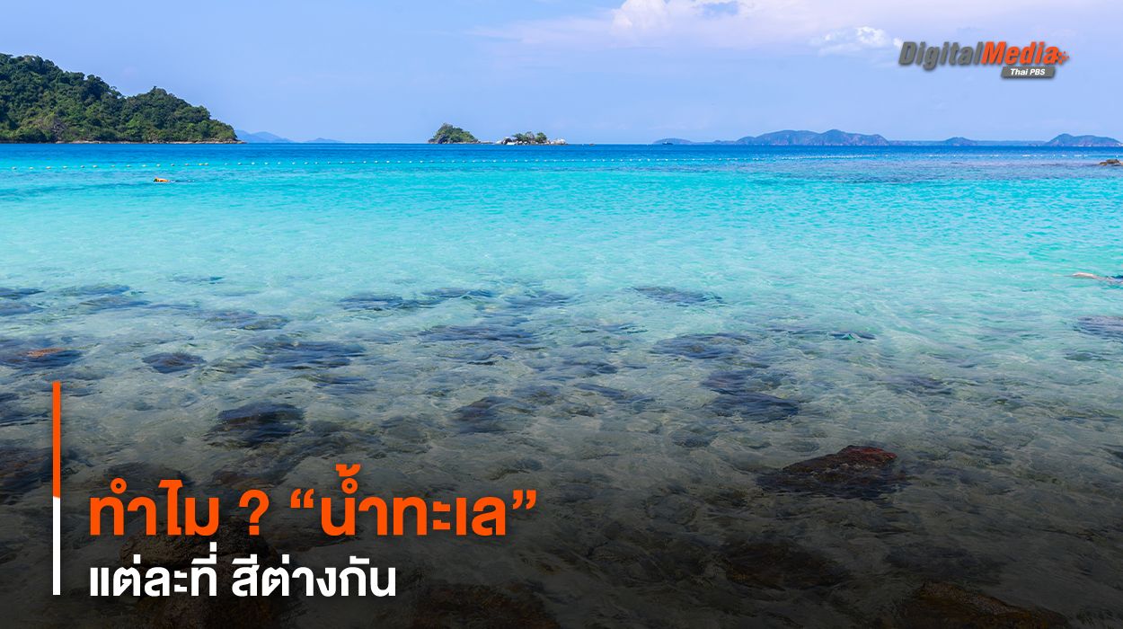 กางเหตุผล “น้ำทะเล” แต่ละที่ ทำไม ? สีต่างกัน