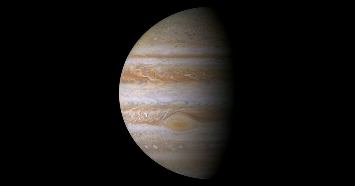 ดาวพฤหัสบดี ภาพจาก NASA
