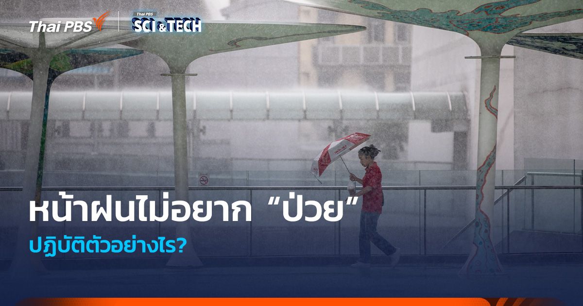 หน้าฝนไม่อยาก “ป่วย” ปฏิบัติตัวอย่างไร?