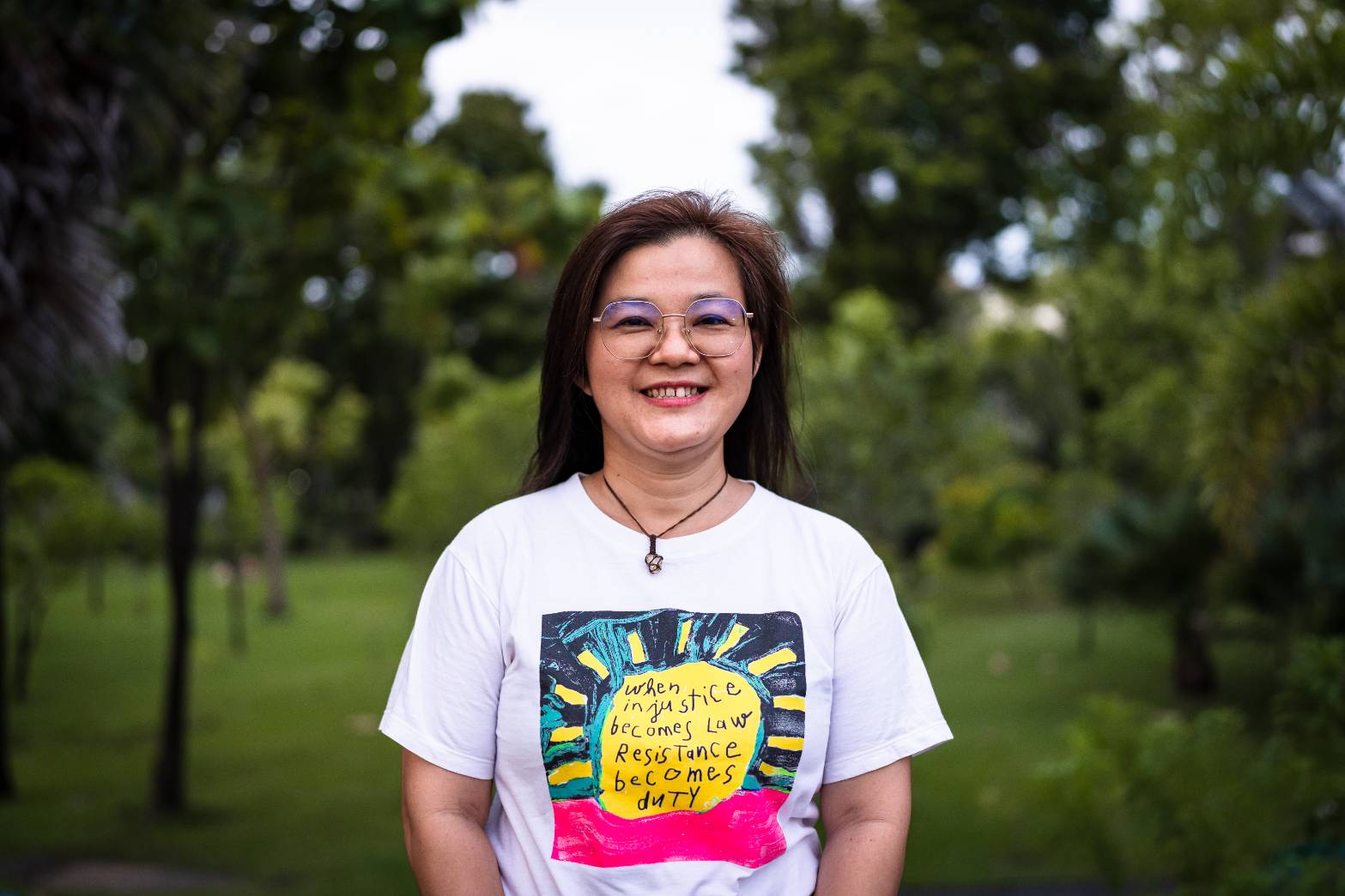 กานต์ กาญจนา ผู้ก่อตั้งโครงการ WESAFE เราปลอดภัย / ขอบคุณภาพจาก Hard Stories