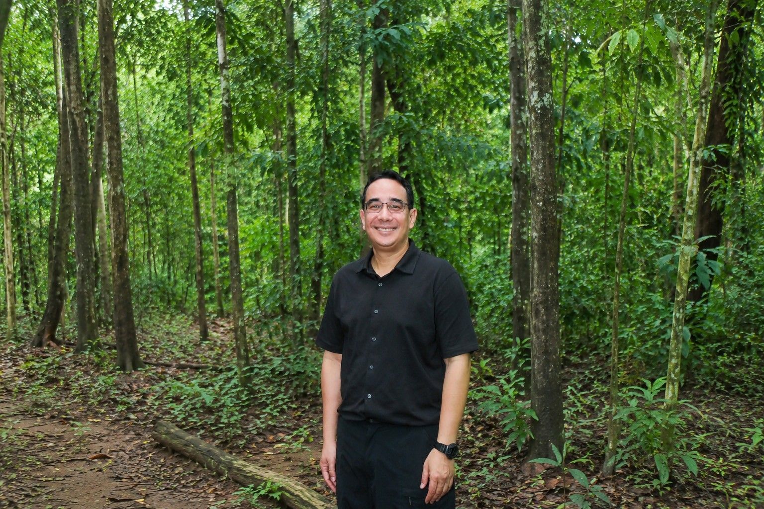 นายสมิทธิ หาเรือนพืชน์ ประธานสายงานการแก้ไขปัญหาโดยใช้ธรรมชาติเป็นฐานและโครงการพิเศษ NbS มูลนิธิแม่ฟ้าหลวงฯ