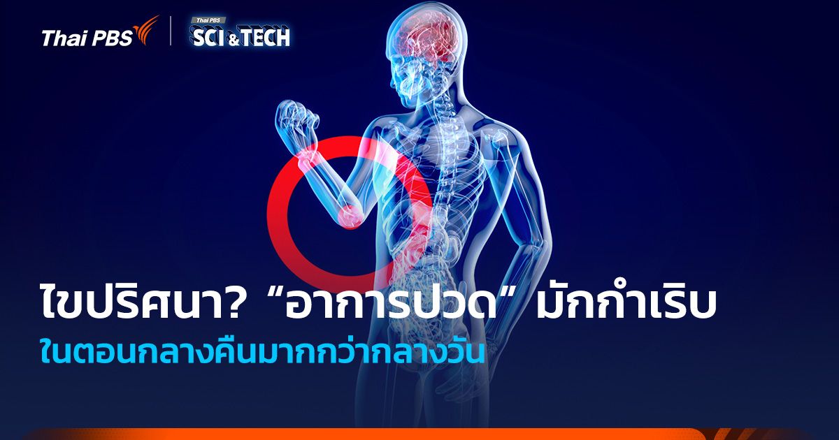 ไขปริศนา? ทำไม “อาการปวด” มักกำเริบในตอนกลางคืน