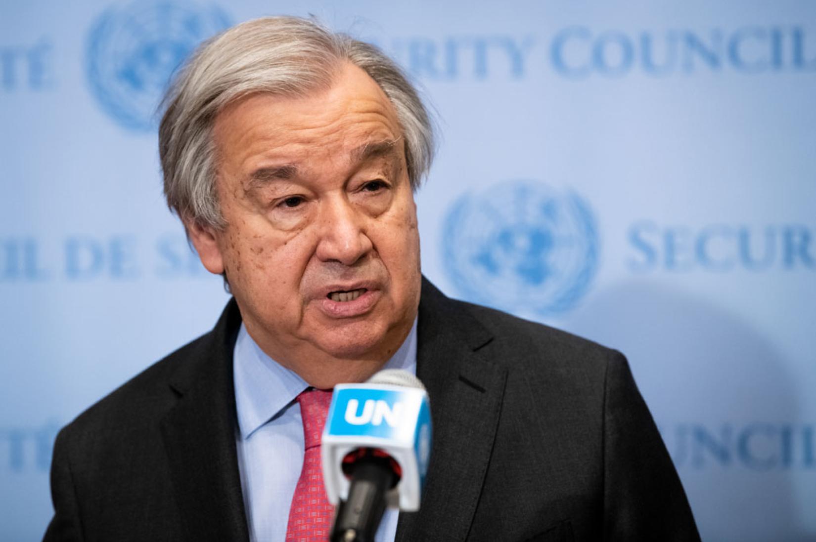 António Guterres ภาพจาก United Nations