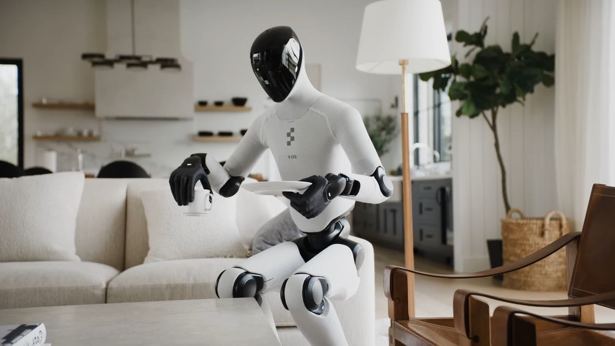 หุ่นยนต์ Figure 3 ขณะทำงานบ้าน : ที่มาภาพ Figure AI