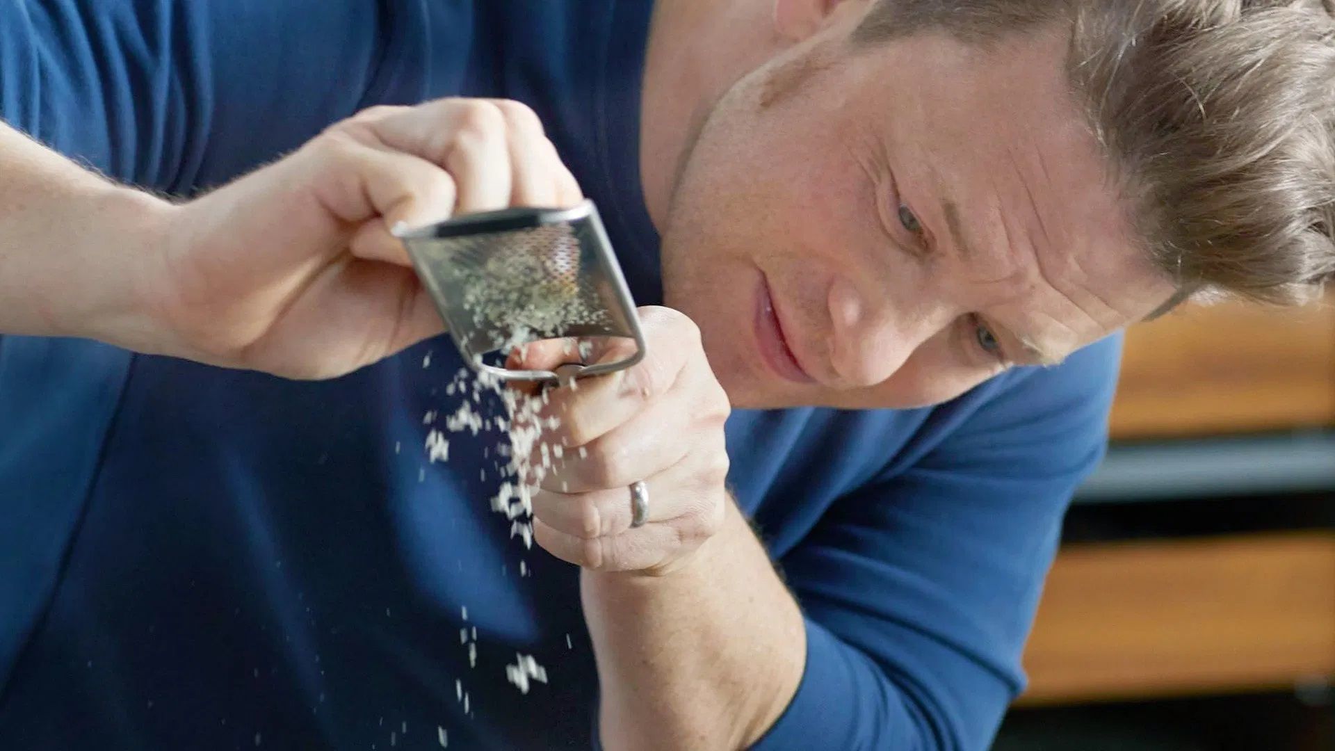 ภาพจากรายการ Jamie’s Quick & Easy Food จานอาหารทันใจ