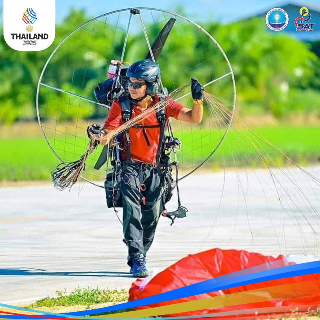 กีฬาทางอากาศ (ภาพจากเฟซบุก SEA GAMES Thailand 2025)