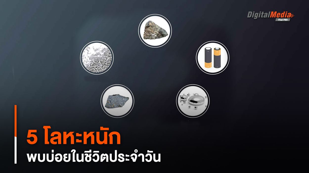 5 โลหะหนัก พบบ่อยในชีวิตประจำวัน