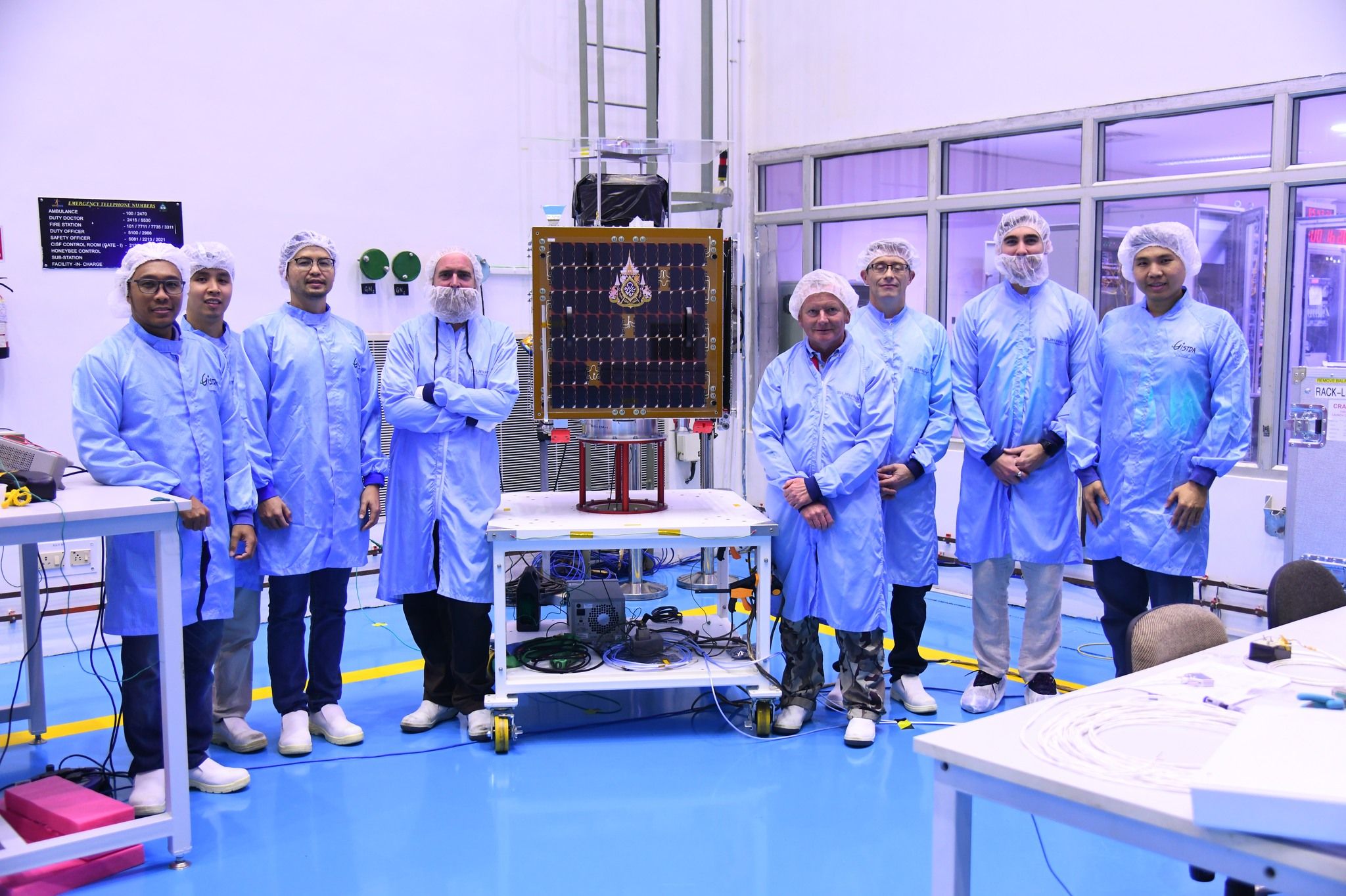 ดาวเทียม “THEOS-2A” ภาพจาก GISTDA