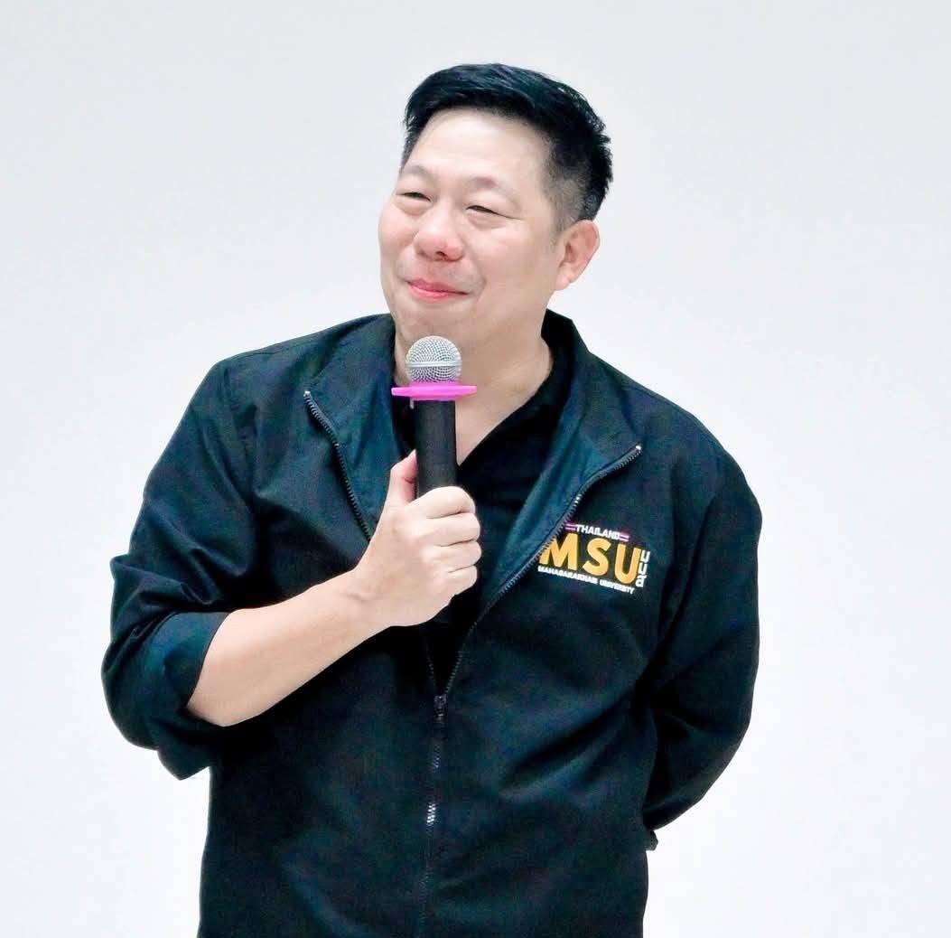 รศ. ดร.คมศร เลาห์ประเสริฐ อาจารย์คณะวิทยาศาสตร์ ม.มหาสารคาม
