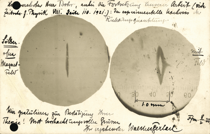 การทดลองของสเติร์น-เกอแลค เป็นการทดลองแรก ๆ ที่ชี้ให้เห็นว่าลำดับของการวัดส่งผลต่อผลการวัด