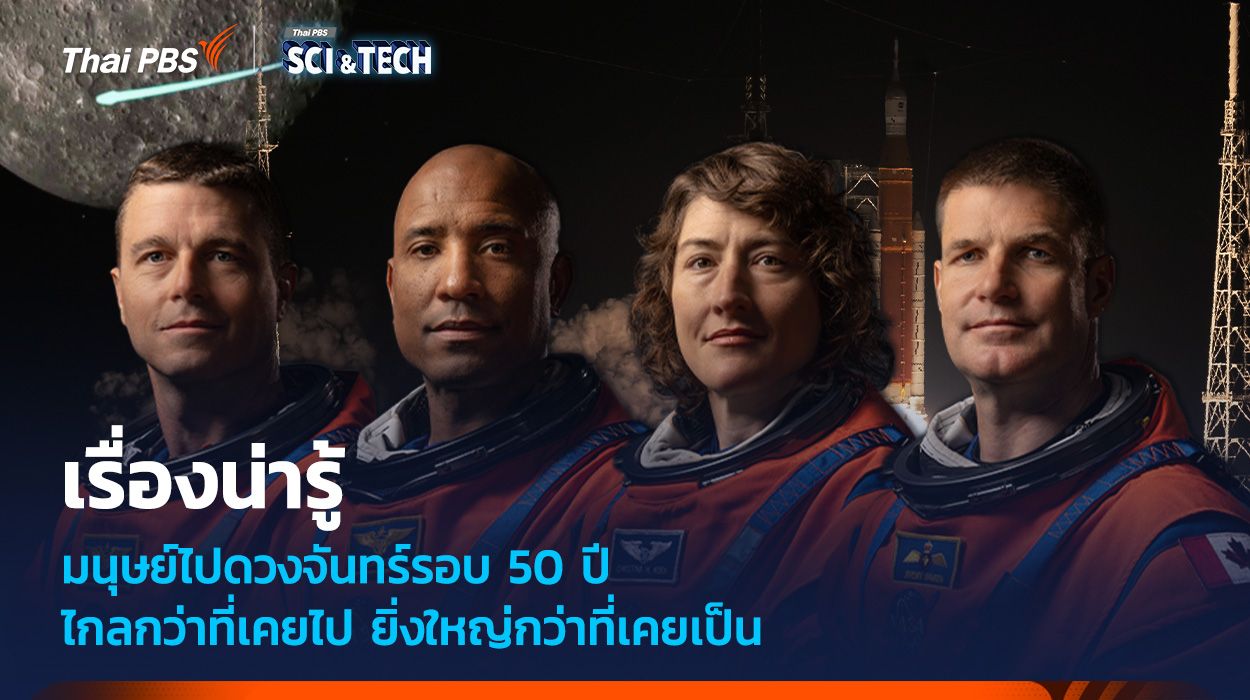 รวมเรื่องน่ารู้! NASA ส่งมนุษย์ไปดวงจันทร์ รอบ 50 ปี ในภารกิจ Artemis II