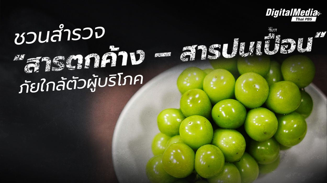 ชวนสำรวจ “สารตกค้าง – สารปนเปื้อน” ภัยใกล้ตัวผู้บริโภค