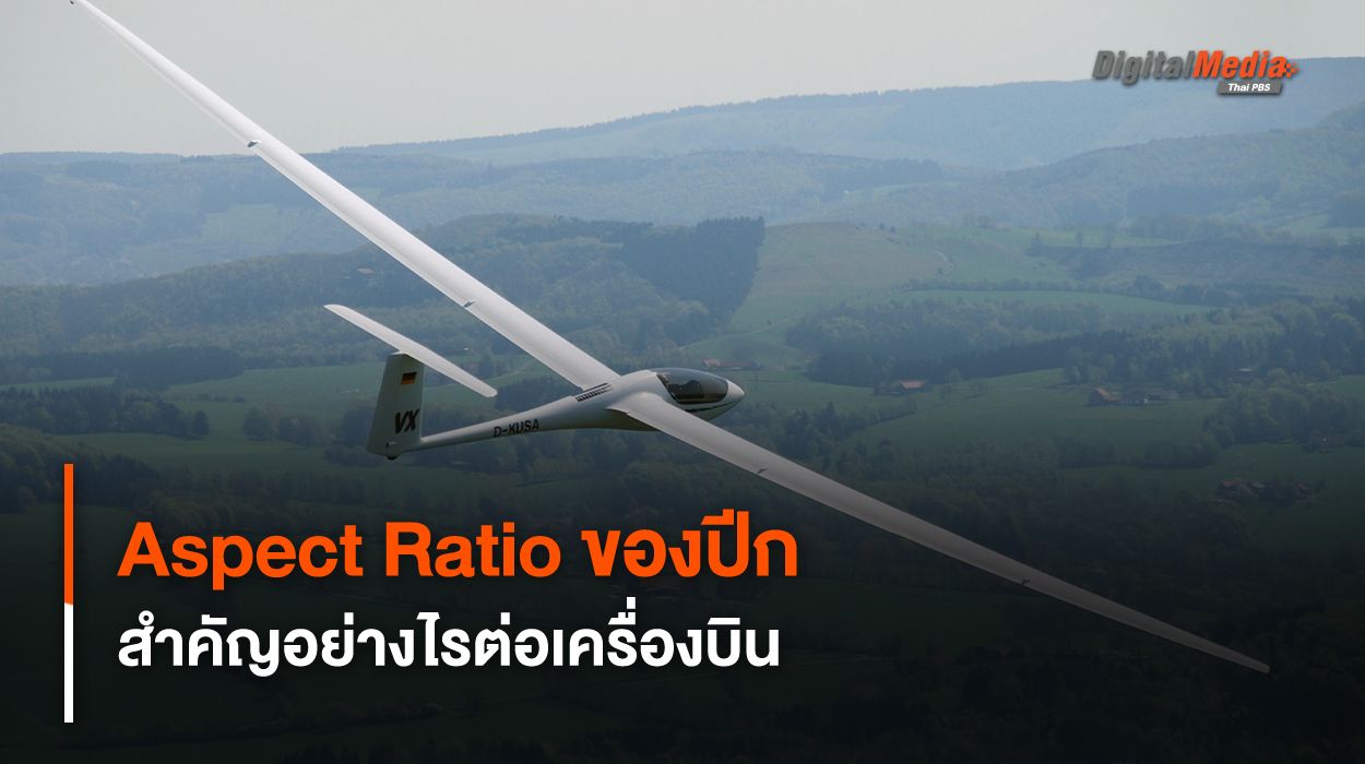 Aspect Ratio อัตราส่วนของปีกเครื่องบิน มีความสำคัญอย่างไร