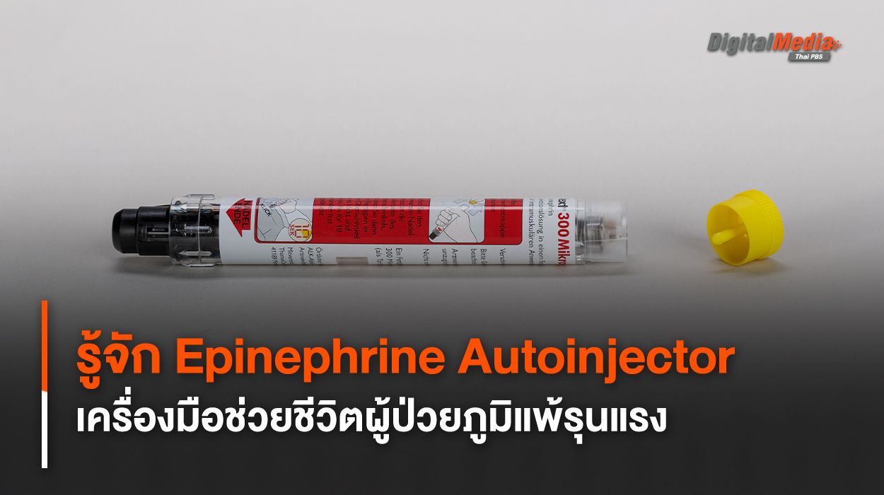 รู้จัก Epinephrine Autoinjector เครื่องมือช่วยชีวิตผู้ป่วยแพ้รุนแรง