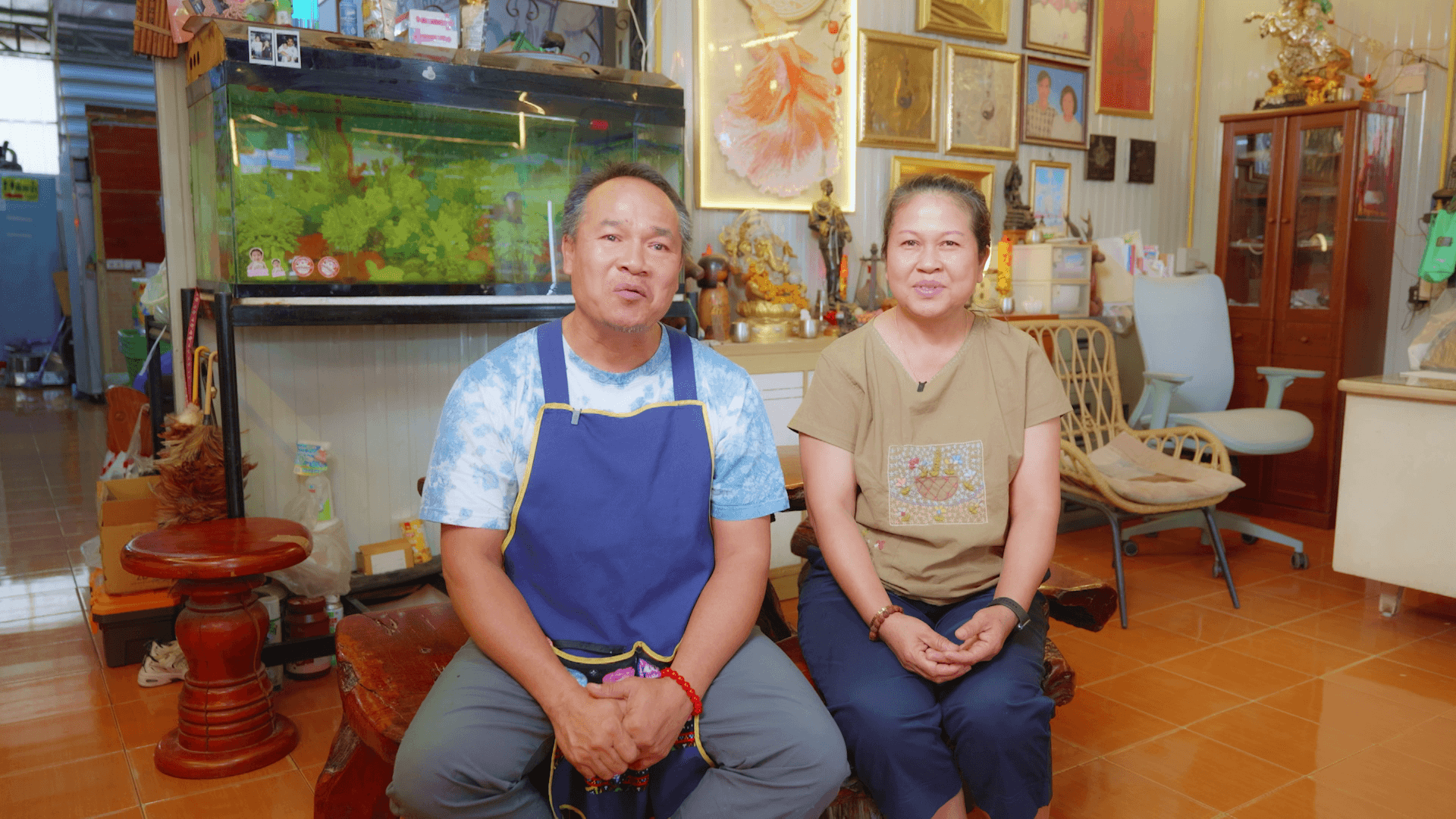 คุณพัสกร และ คุณสิริกาญจน์