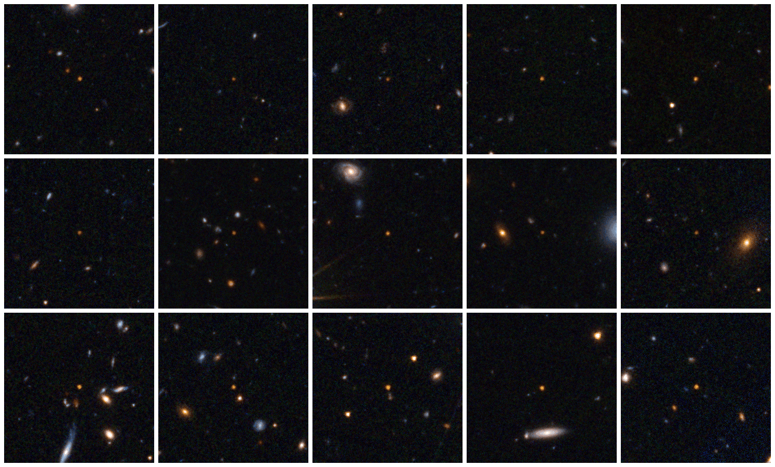 ภาพของเควซาร์ที่ค้นพบโดยกล้องโทรทรรศน์อวกาศยูคลิด ภาพจาก ESA