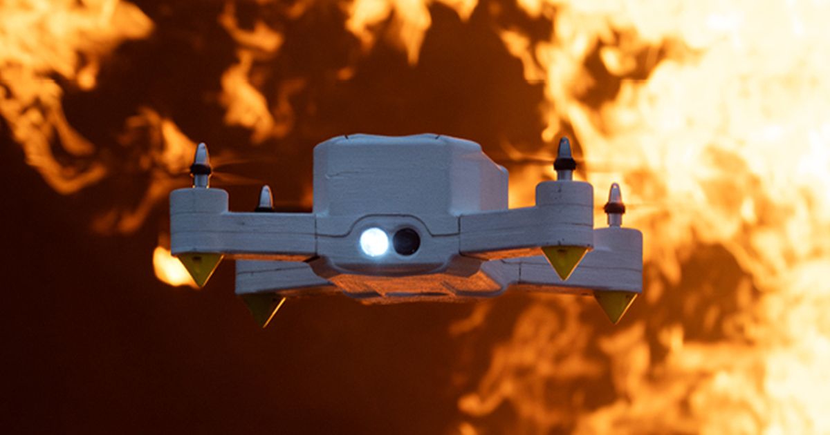FireDrone โดรนดับเพลิง