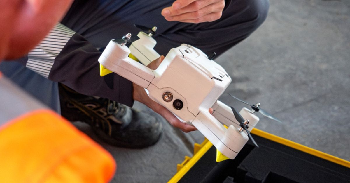 โดรนกู้ภัย ที่ทำได้มากกว่าการดับเพลิง