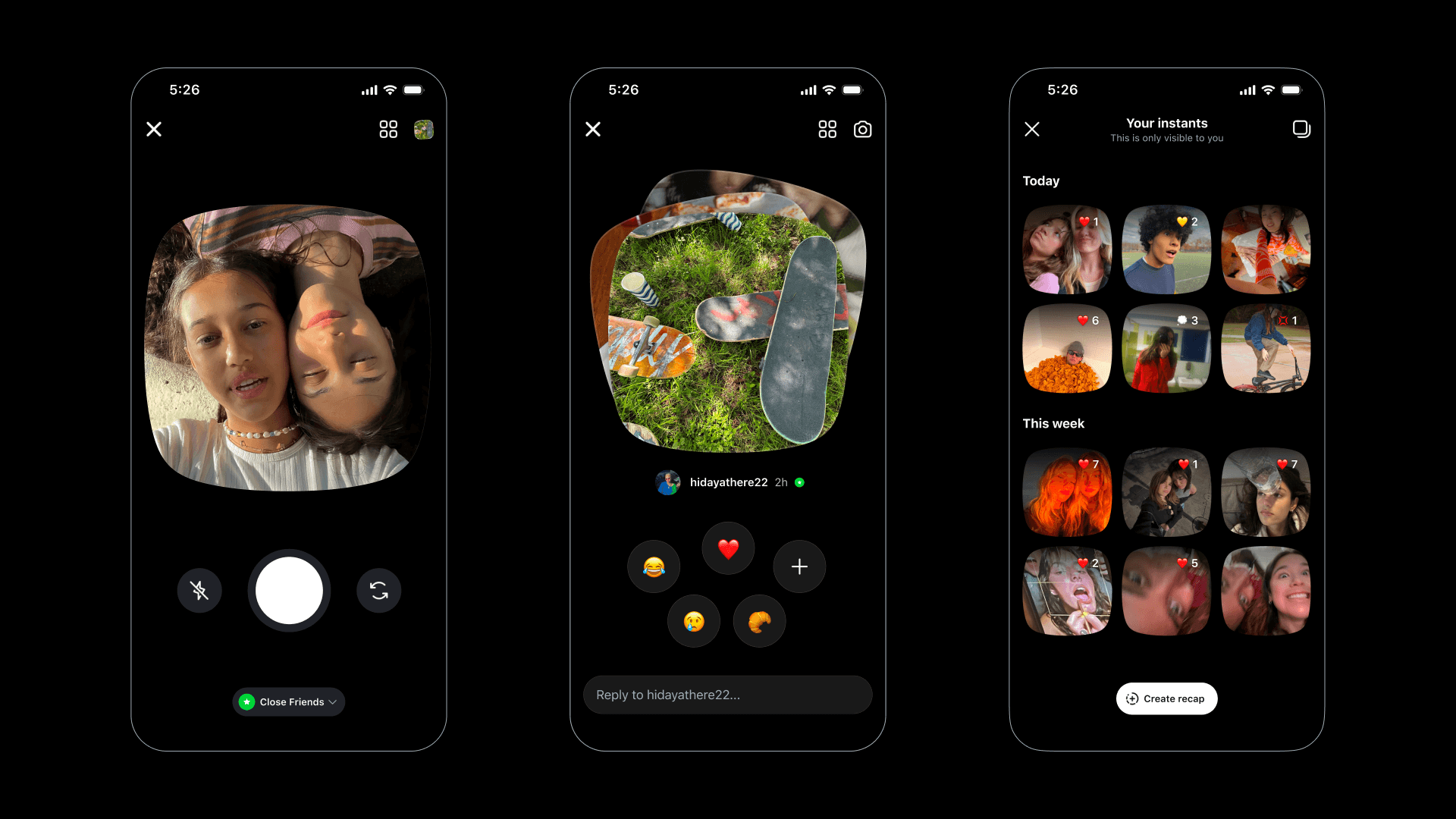 Instants ฟีเชอร์ใหม่ของ Instagram