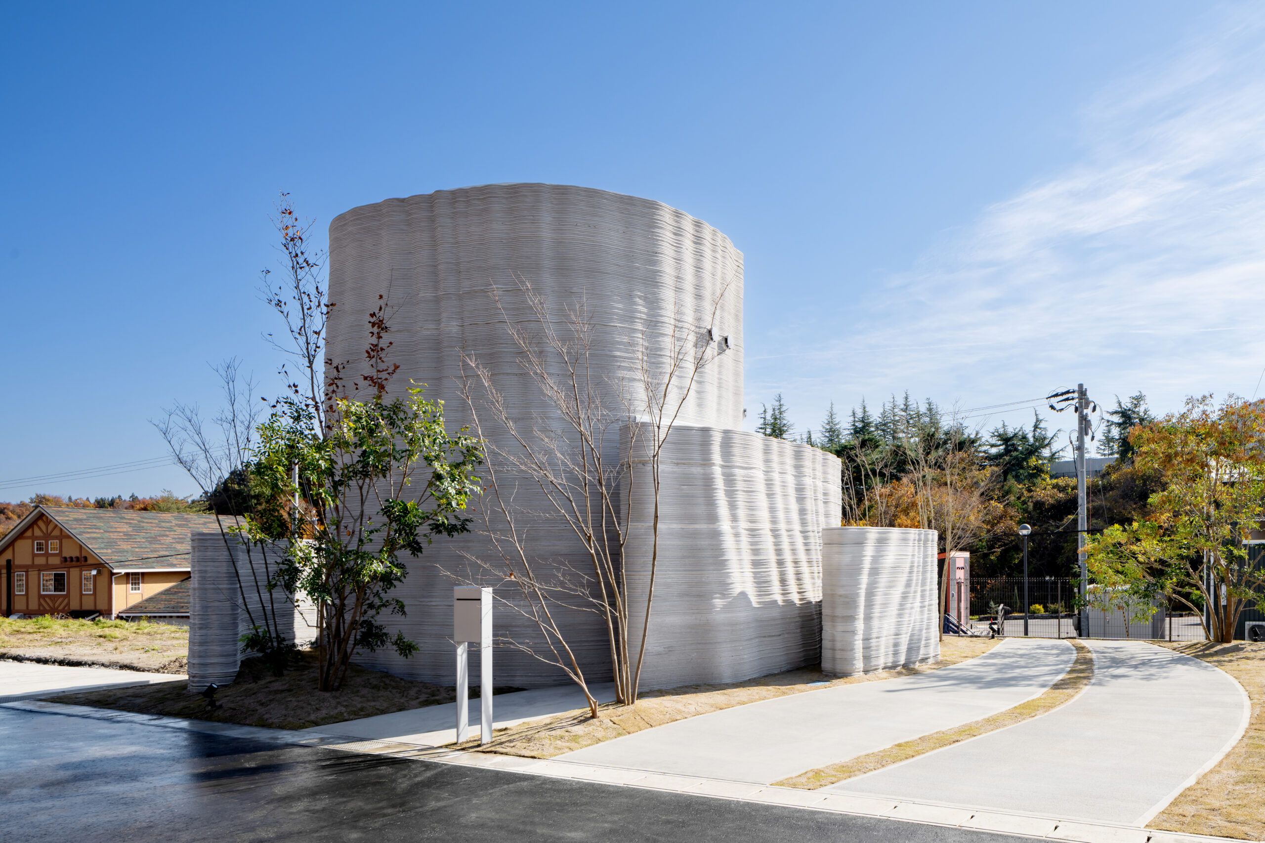 บ้านพิมพ์ 3 มิติ แบบ 2 ชั้น ที่ได้รับการรับรองในญี่ปุ่น