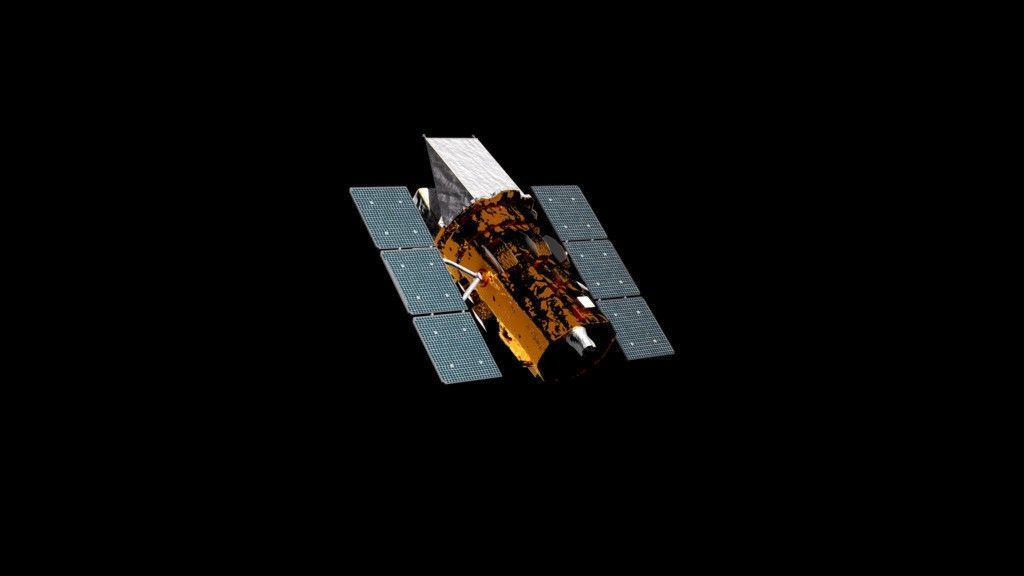 ภาพวาดของกล้องโทรทรรศน์อวกาศสวิฟต์ ภาพจาก NASA
