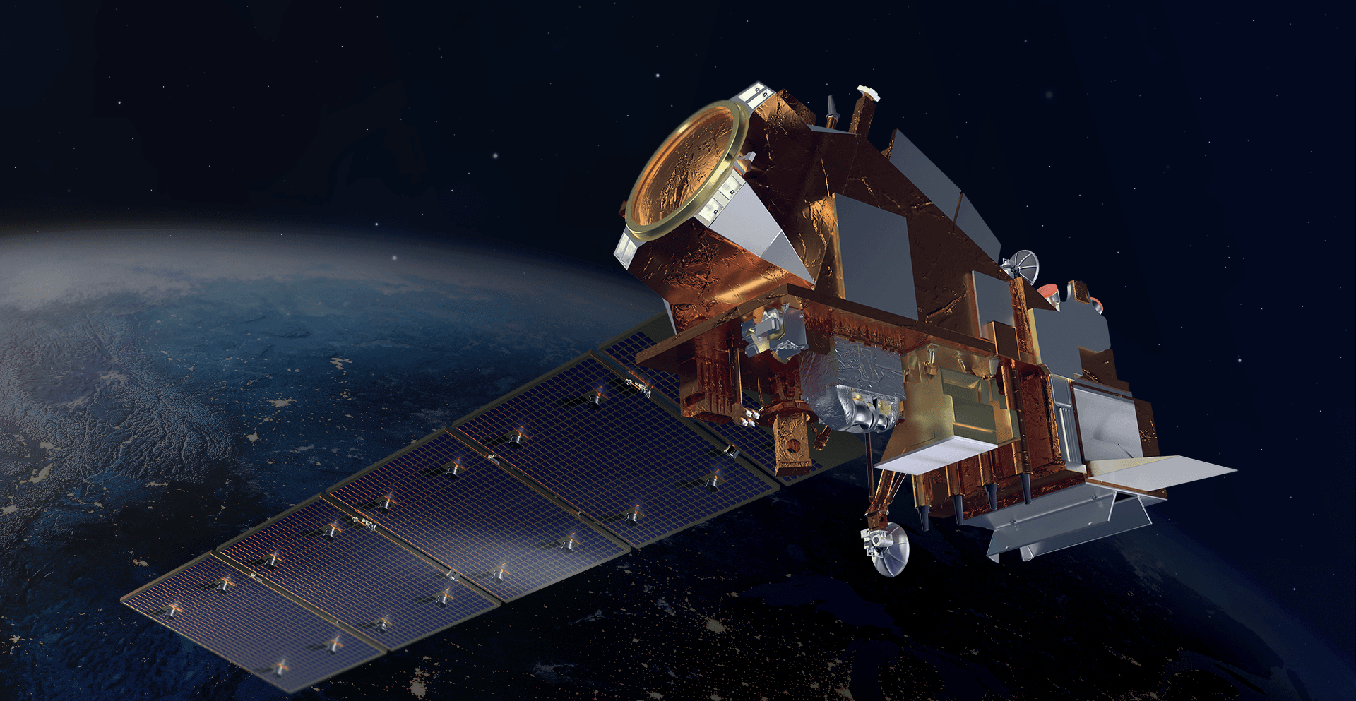 ภาพจำลองดาวเทียมอุตุนิยมวิทยา NOAA-21