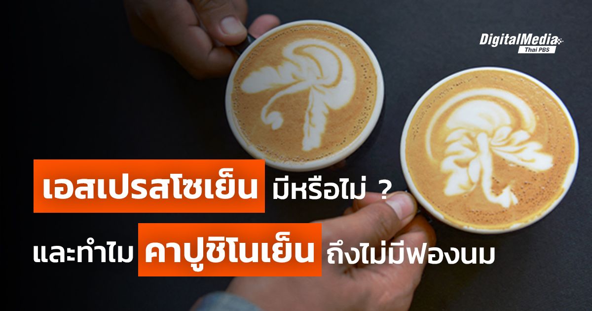 กาแฟเอสเปรสโซเย็นมีหรือไม่ ทำไมคาปูชิโนเย็นไม่มีฟองนม