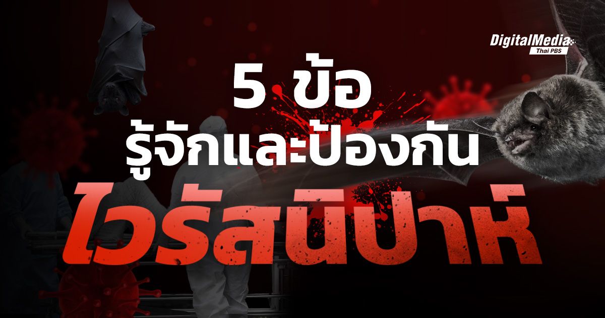 5 ข้อรู้จักและป้องกัน “ไวรัสนิปาห์”