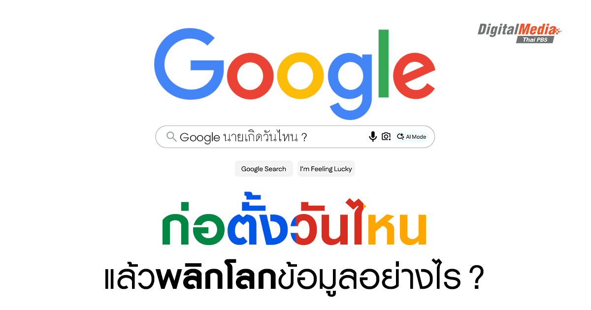 ‘Google’ เกิดวันไหนกันแน่ ?
