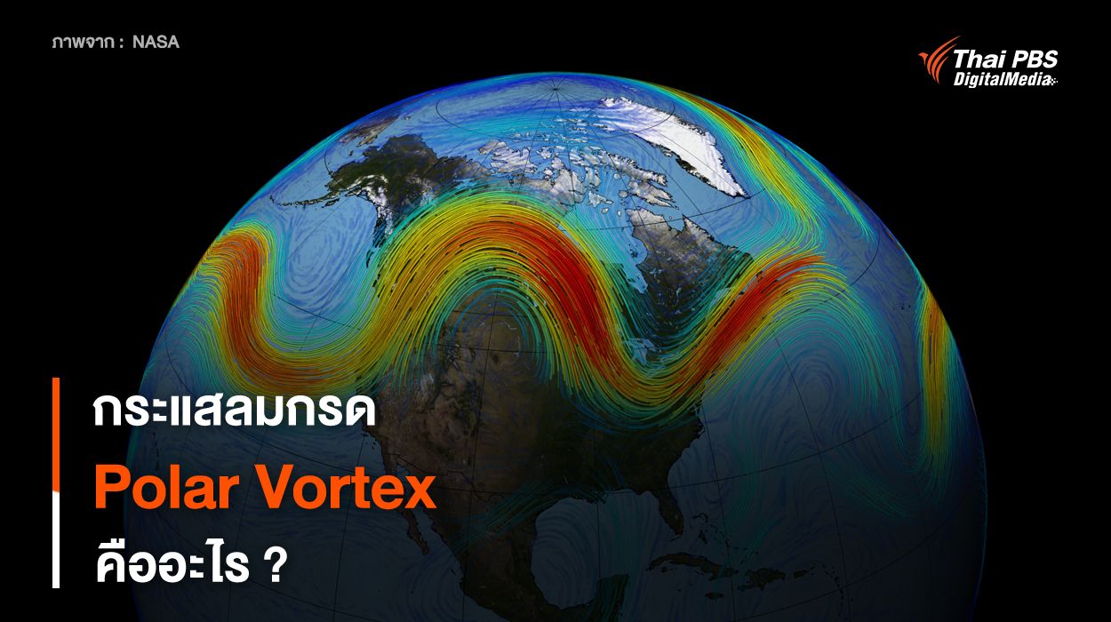 Polar Vortex คืออะไร ? รู้จักกับ “กระแสลมกรดขั้วโลก” | Thai PBS NOW