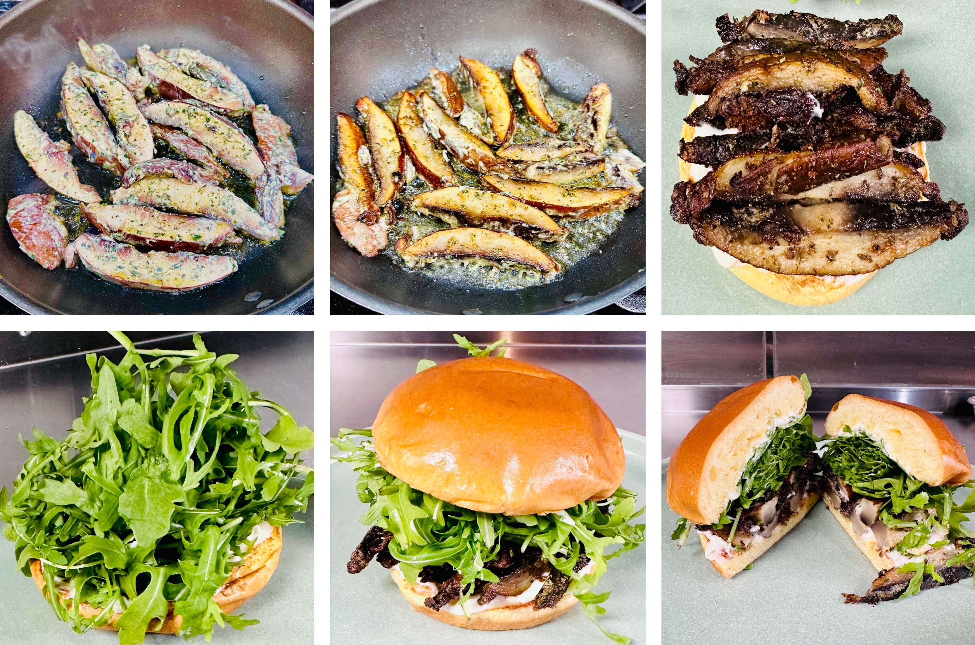 หน้าตาของอาหารที่ออกแบบโดย BurgerAI