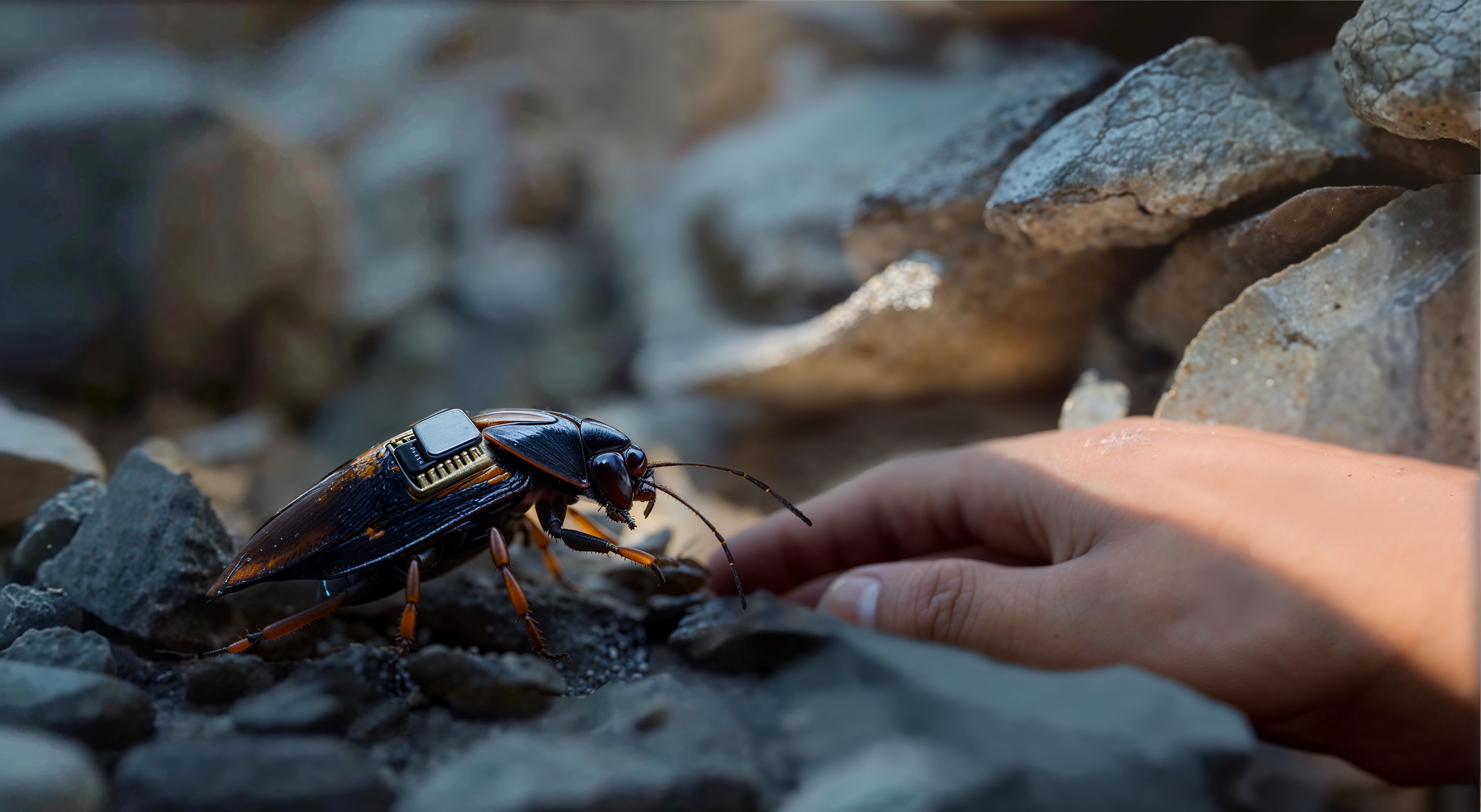 แมลงสาบมาดากัสการ์ ผู้ถูกเลือกให้เป็นสายลับ