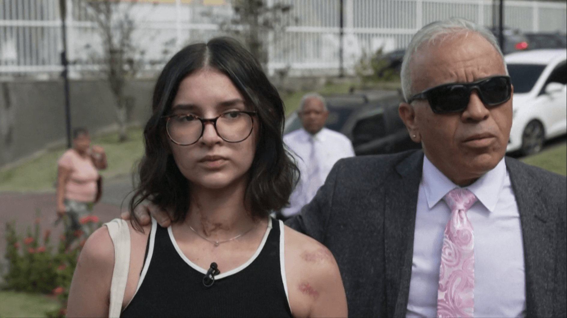 Alana Anisio Rosa สาวบราซิลผู้รอดชีวิตจากการถูกแทงกว่า 40 ครั้ง (ภาพ: AFP)