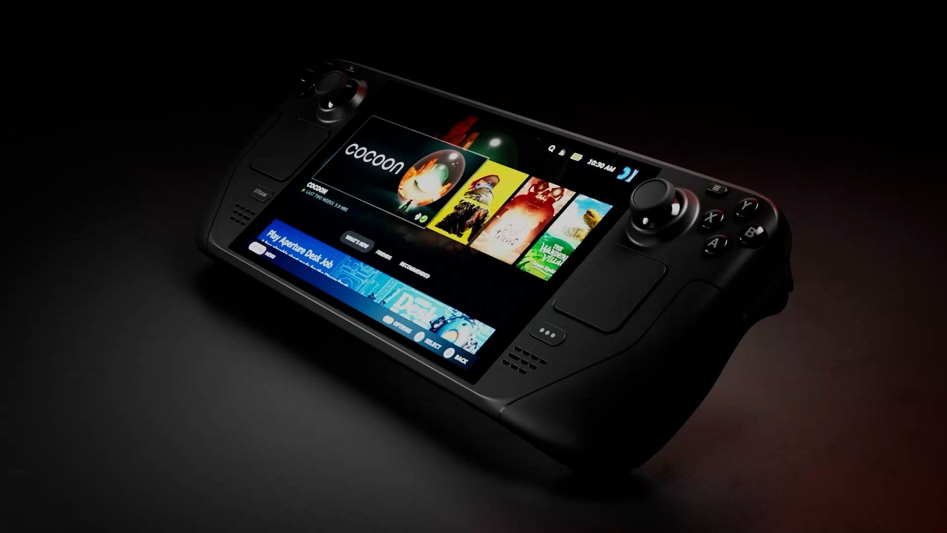 เครื่องเกม Steam Deck จากบริษัท Steam ที่มอบประสบการณ์การเล่นเกม PC ในเครื่องเกมพกพา ซึ่งถือว่าเป็นหนึ่งในคู่แข่งของ Cluod Gaming จากการตอบโจทย์ผู้ใช้งานที่ต้องการเครื่องเล่นเกมพกพาไปได้ทุกที่ ซึ่งเป็นข้อได้