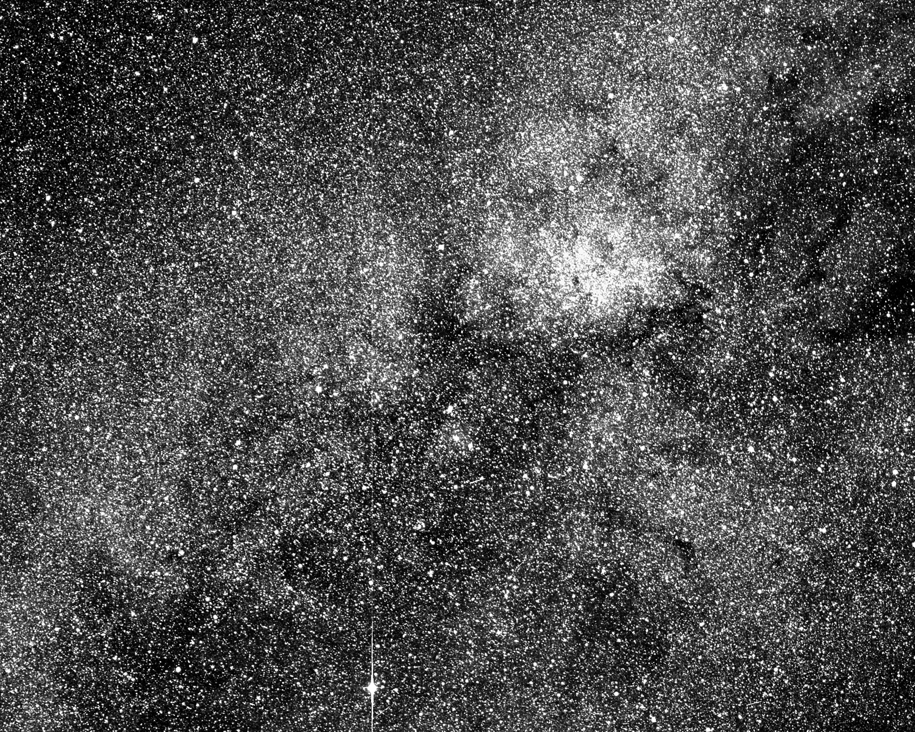 ภาพถ่ายทดสอบการทำงานของกล้องโทรทรรศน์ TESS