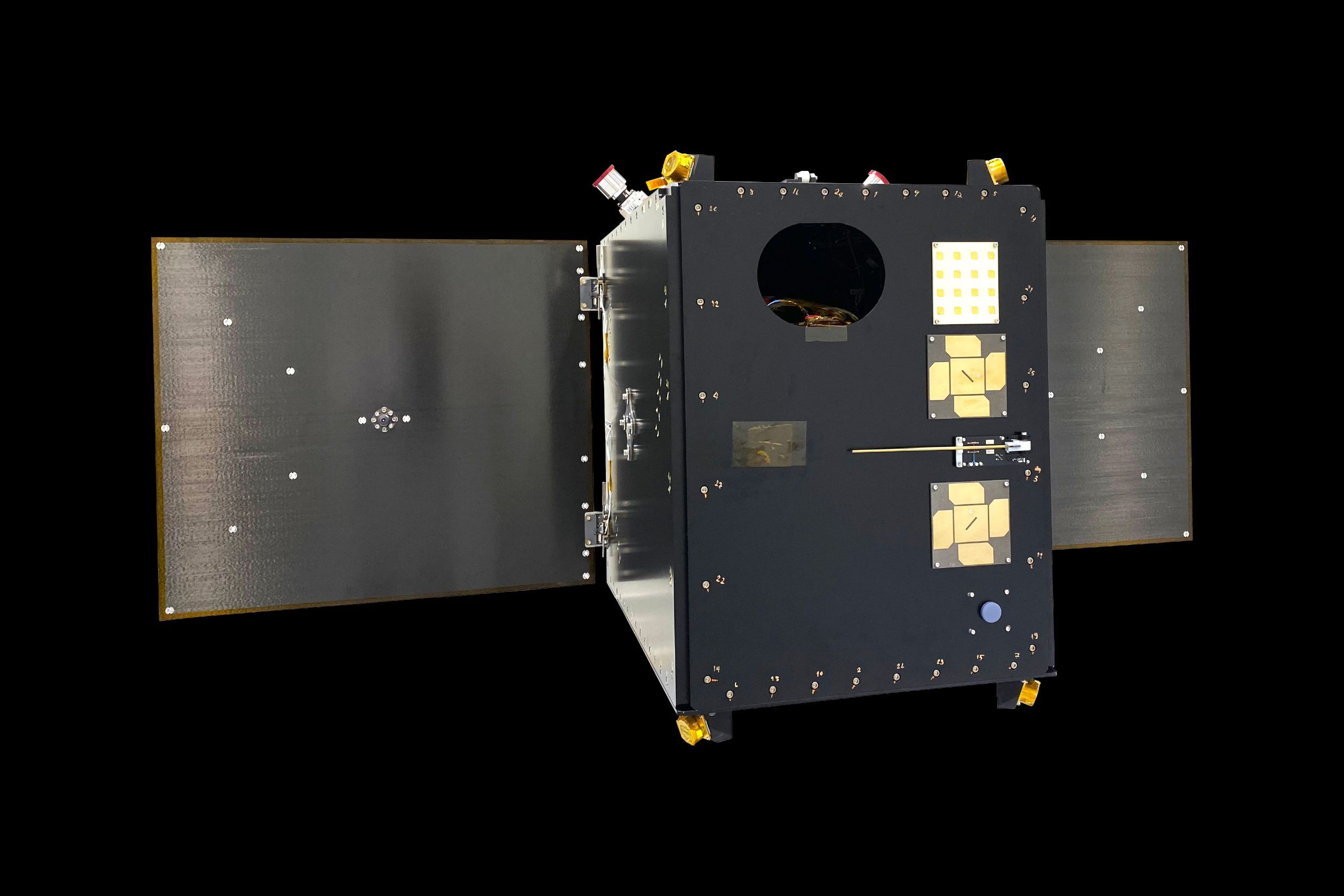 ภาพจำลอง “ดาวเทียม TSC-1” ภาพจาก NARIT