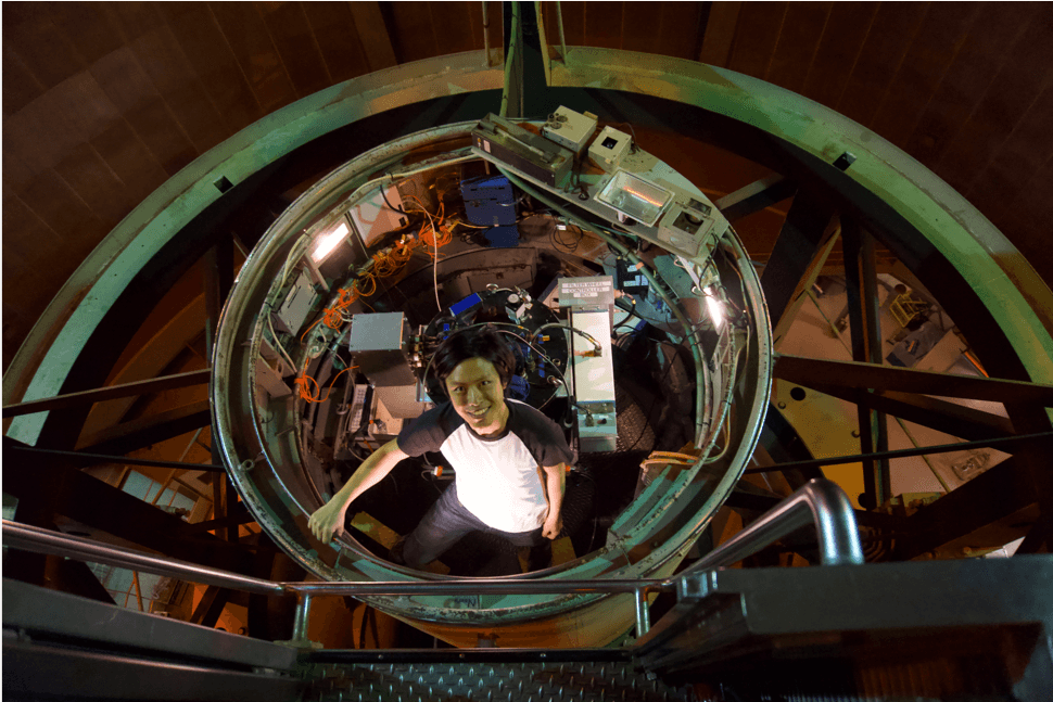 ภาพอุปกรณ์สำหรับสังเกตุการณ์ทางดาราศาสตร์ที่แคลิฟอร์เนีย_WIRC+Pol