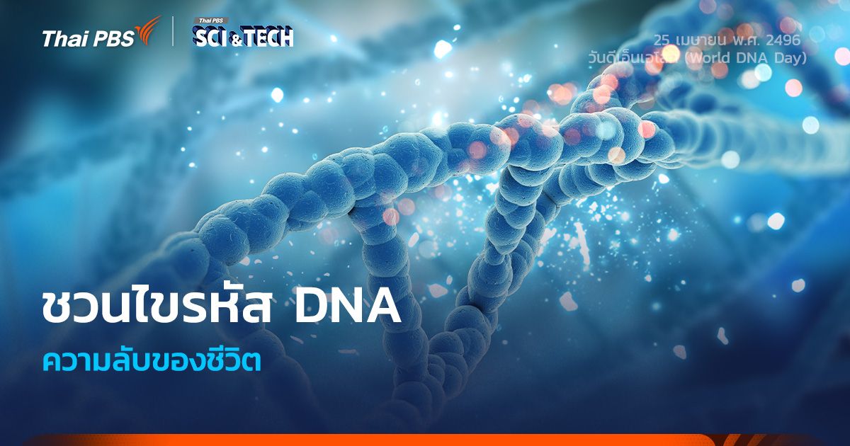 ชวนไขรหัส DNA ความลับของชีวิต