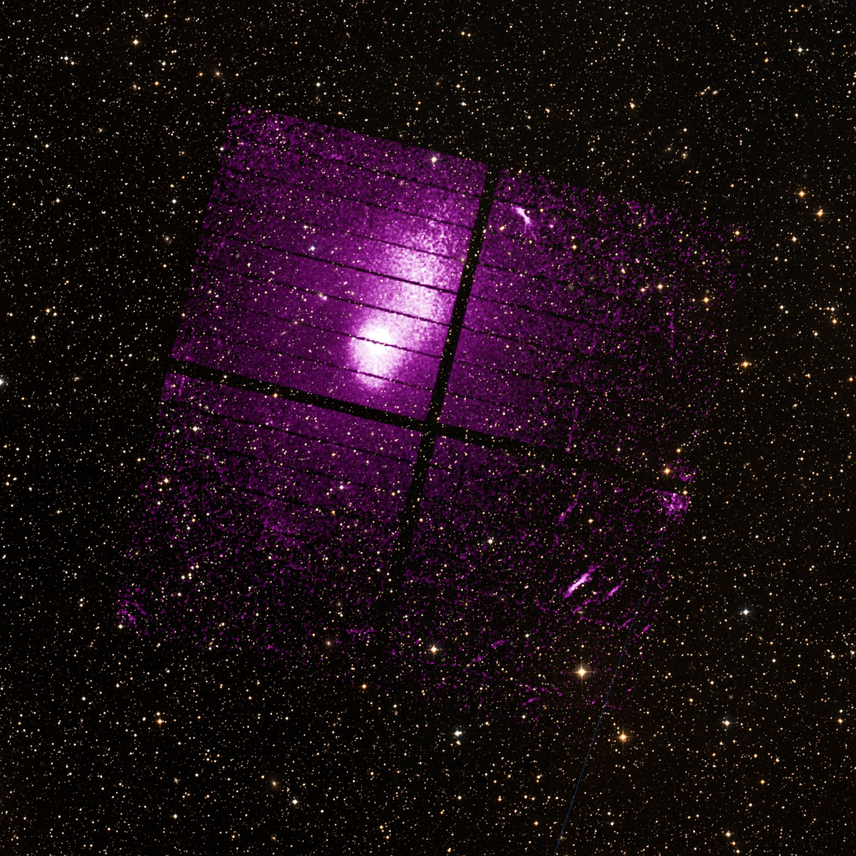 ภาพถ่ายแรกของกล้องโทรทรรศน์ XRISM ที่ถ่ายภาพกระจุกกาแลกซี Abell 2319 ภาพจาก ESA