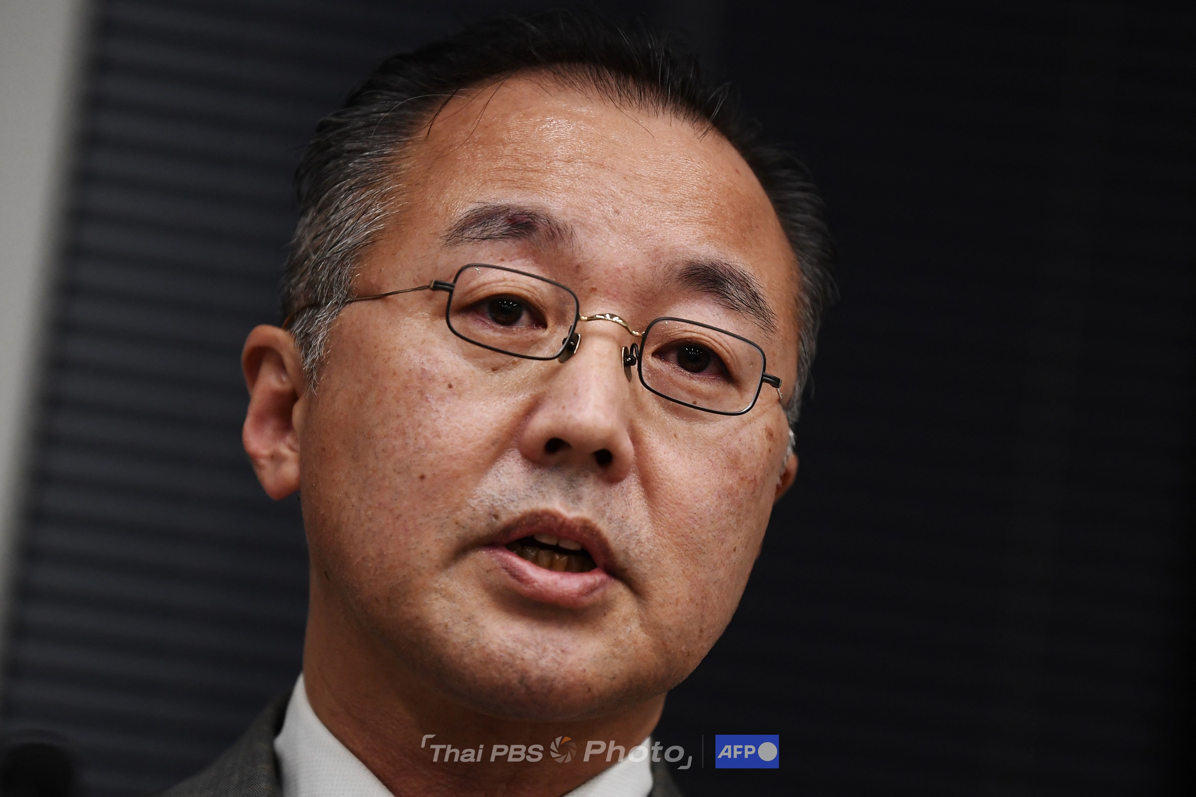 โนริยูกิ ยามากุจิ (Noriyuki Yamaguchi) ผู้บริหาร Washington Bureau Tokyo Broadcasting System และเป็นเพื่อนสนิทของ ชินโซ อาเบะ (Shinzo Abe) อดีตนายกฯ ญี่ปุ่น / AFP