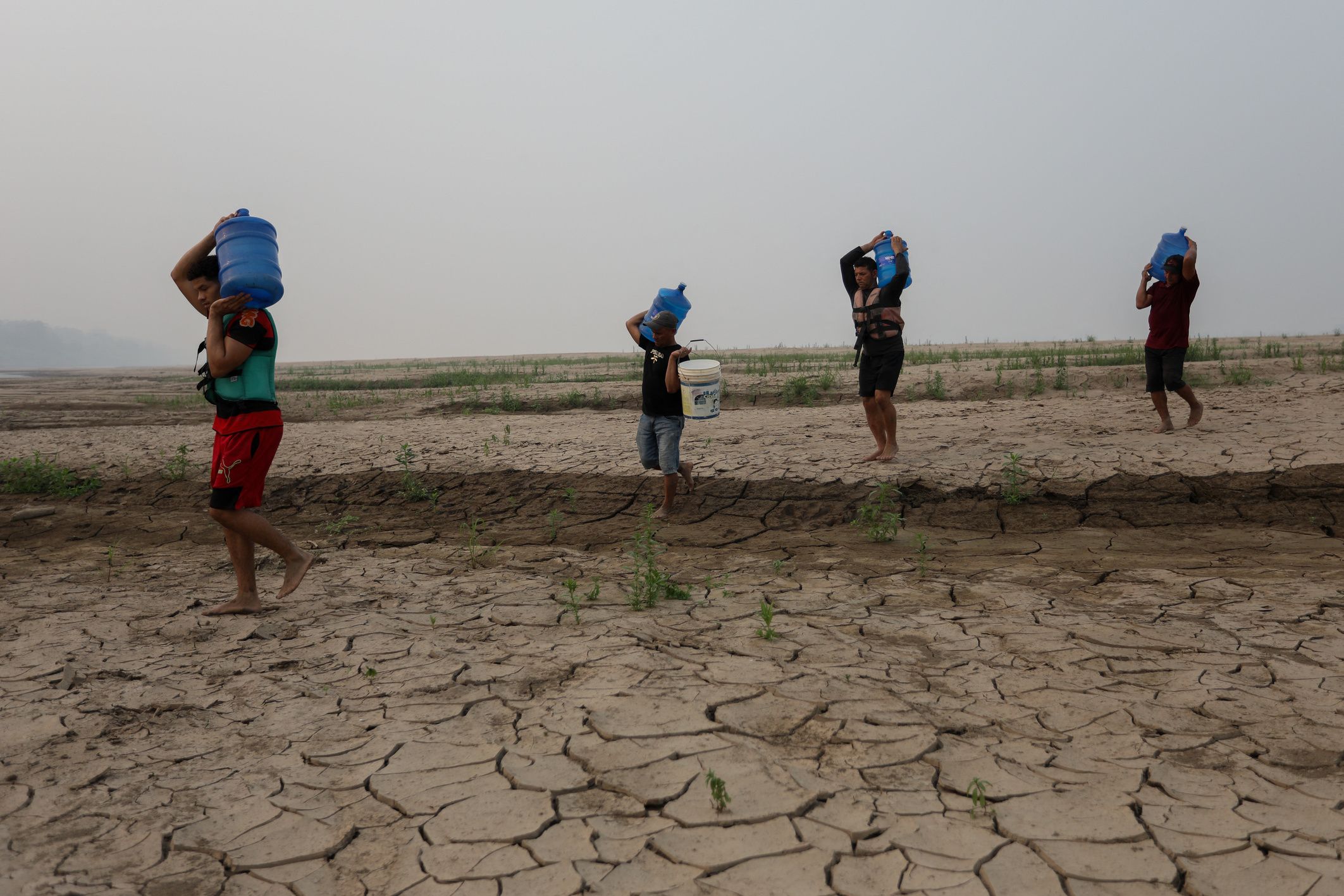 ภัยแล้ง ภาวะล้มละลายด้านน้ำ ภาพจาก AFP