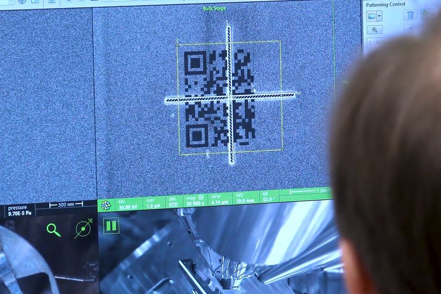 การทดสอบ QR Code