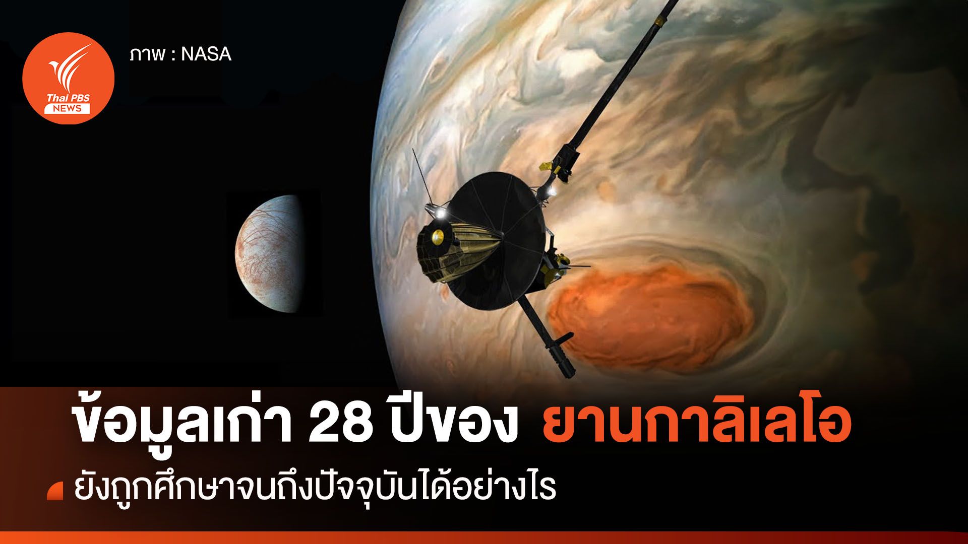 ข้อมูลเก่า 28 ปี ของ “ยานกาลิเลโอ” ยังถูกศึกษาจนถึงปัจจุบันได้อย่างไร ?
