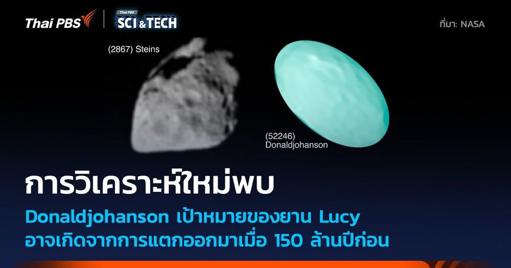 หลักฐานใหม่ Donaldjohanson อาจเกิดจากการแตกตัวเมื่อ 150 ล้านปีก่อน
