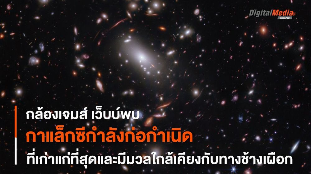 พบ “กาแล็กซี” ยุคแรกเริ่มที่มีมวลน้อยเหมือนกับทางช้างเผือก