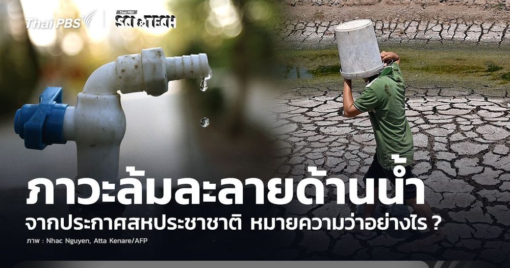 ‘ภาวะล้มละลายด้านน้ำ’ จากประกาศสหประชาชาติ หมายความว่าอย่างไร ?