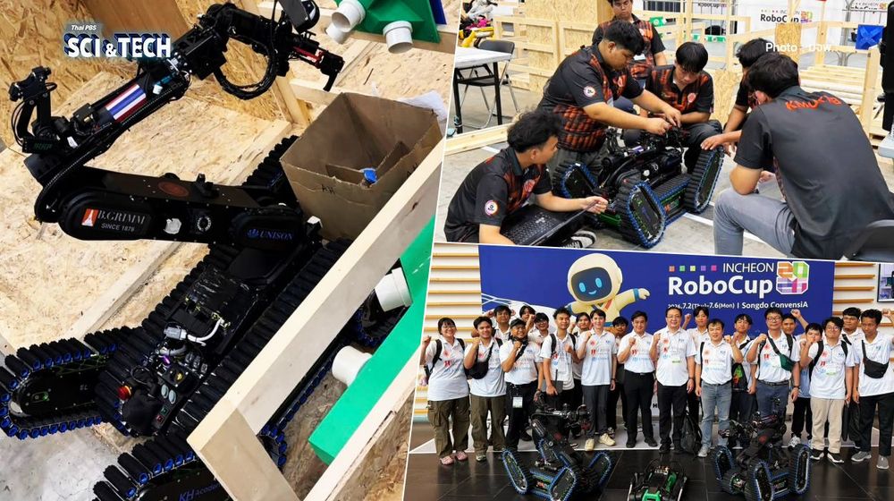 ทีมหุ่นยนต์กู้ภัย “iRAP Robot” มจพ. คว้าอันดับ 4 โลก World RoboCup Rescue 2026